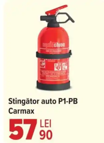 Carrefour Stingător auto P1-PB Carmax Ofertă