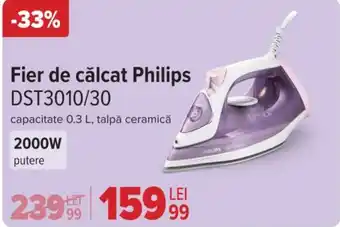 Carrefour Fier de călcat Philips DST3010/30 Ofertă