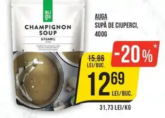 Mega Image AUGA SUPĂ DE CIUPERCI, 400G Ofertă