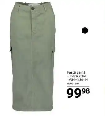 Selgros Fustǎ damǎ Ofertă