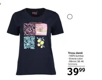 Selgros Tricou damă Ofertă