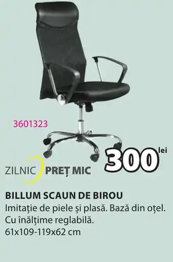 JYSK BILLUM SCAUN DE BIROU Ofertă