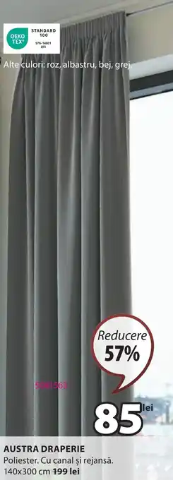 JYSK AUSTRA DRAPERIE Ofertă