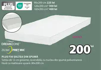 JYSK PLUS F30 SALTEA DIN SPUMĂ Ofertă