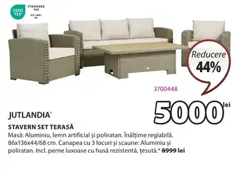 JYSK STAVERN SET TERASĂ Ofertă