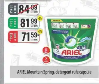 CBA ARIEL Mountain Spring, detergent rufe capsule Ofertă