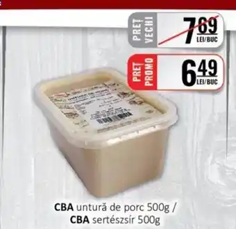 CBA CBA untură de porc 500g Ofertă