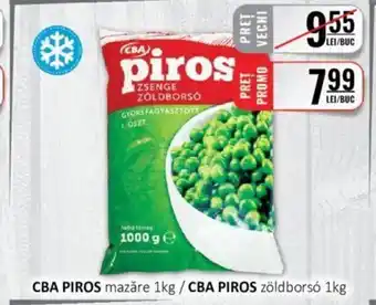 CBA CBA PIROS mazăre 1kg Ofertă