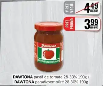 DAWTONA pastǎ de tomate 28-30% 190g