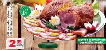 CBA jambon fiert şi afumat