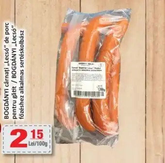 CBA BOGDÁNYI cârnați ,,Lecsó" de porc pentru gătit Ofertă