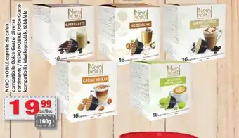 CBA NERO NOBILE capsule de cafea compatibile Dolce Gusto, diverse sortimente Ofertă