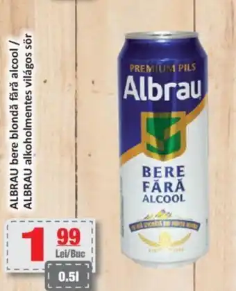 CBA ALBRAU bere blondă fără alcool Ofertă