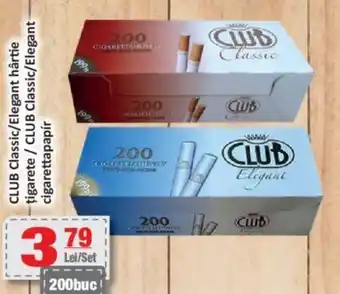 CBA CLUB Classic/Elegant hârtie tigarete Ofertă