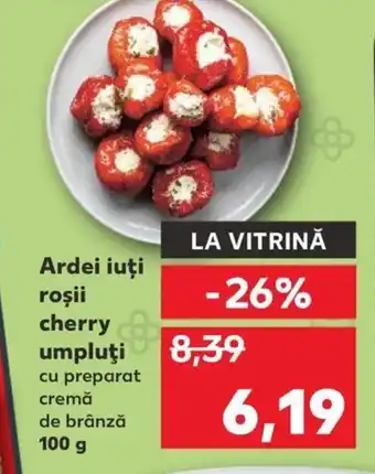 Kaufland Ardei iuți roşii cherry umpluţi Ofertă