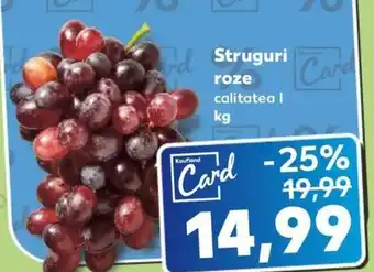 Kaufland Struguri roze Ofertă