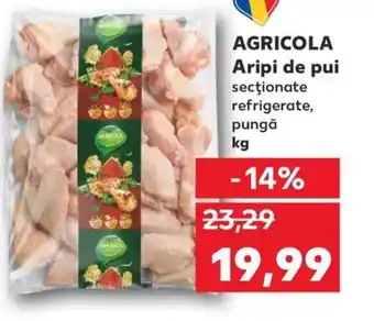 Kaufland AGRICOLA Aripi de pui Ofertă