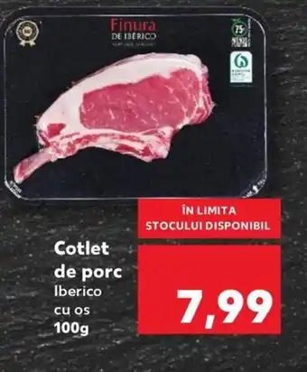Kaufland Cotlet de porc Ofertă