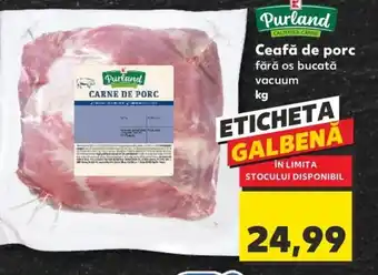 Kaufland Ceafă de porc Ofertă