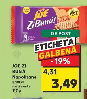 Kaufland JOE ZI BUNĂ Napolitane Ofertă