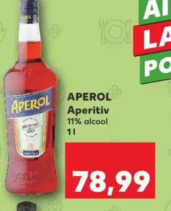 Kaufland APEROL Aperitiv 1L Ofertă