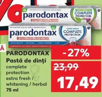 Kaufland PARODONTAX Pastă de dinți Ofertă