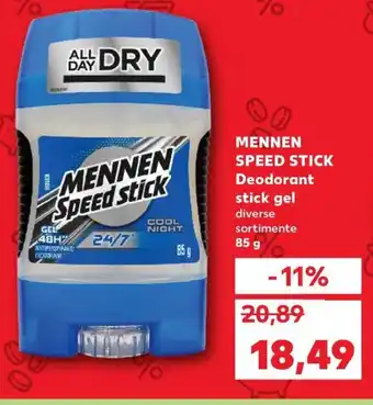 Kaufland MENNEN SPEED STICK Deodorant stick gel Ofertă