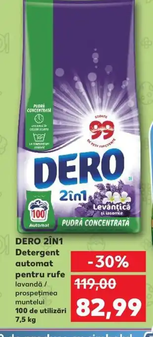Kaufland DERO 2IN1 Detergent automat pentru rufe Ofertă