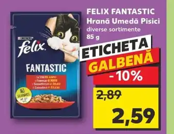 FELIX FANTASTIC Hrană umedă Pisici