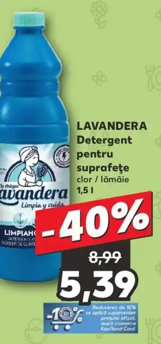 Kaufland LAVANDERA Detergent pentru suprafeţe 1.5L Ofertă