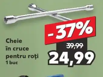 Kaufland Cheie în cruce pentru roţi Ofertă