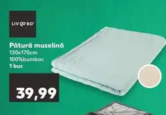 Kaufland Pătură muselinǎ Ofertă