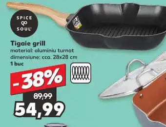 Kaufland Tigaie grill Ofertă
