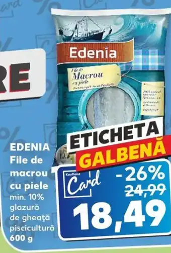 Kaufland EDENIA File de macrou cu piele Ofertă