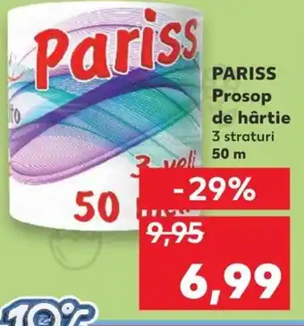 Kaufland PARISS Prosop de hârtie Ofertă