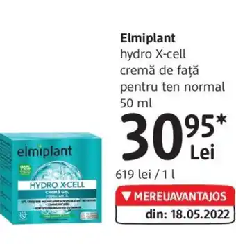 DM Elmiplant hydro X-cell cremă de faţă pentru ten normal 50 ml Ofertă
