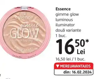 DM Essence gimme glow luminous iluminator Ofertă