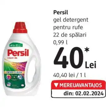 Persil gel detergent pentru rufe 22 de spălari 0.99 l.