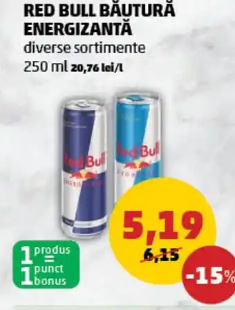 Penny RED BULL BĂUTURĂ ENERGIZANTĂ Ofertă