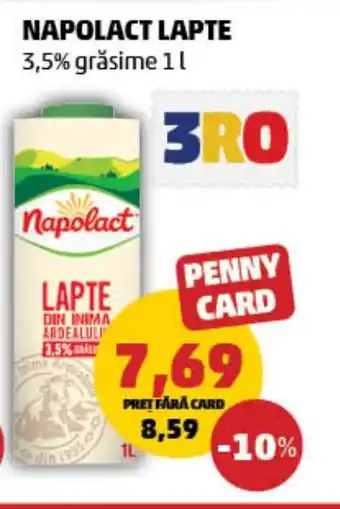 Penny NAPOLACT LAPTE Ofertă