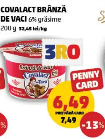 Penny COVALACT BRÂNZĂ DE VACI Ofertă