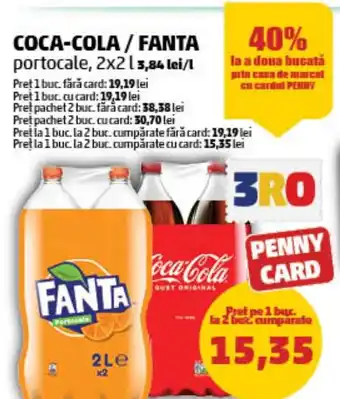 Penny COCA-COLA / FANTA Ofertă