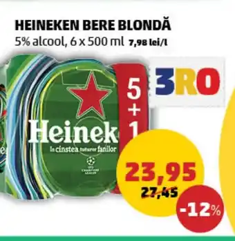 Penny HEINEKEN BERE BLONDĂ Ofertă