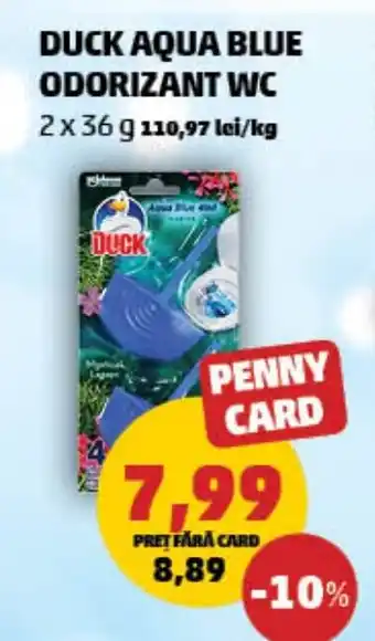 Penny DUCK AQUA BLUE ODORIZANT WC Ofertă