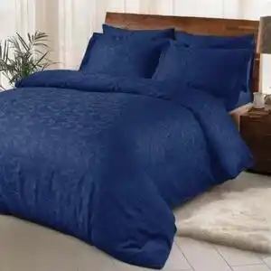 Favi Lenjerie pat satin de lux,6 piese TAC, Jakar Brinley Lacivert (albastru) Ofertă