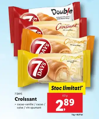 Lidl 7 DAYS Croissant Ofertă