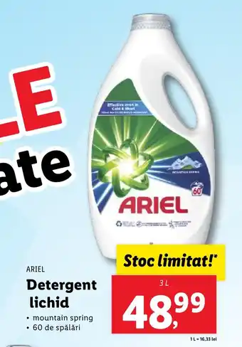 ARIEL Detergent lichid