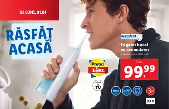 Lidl Irigator bucal cu acumulator Ofertă