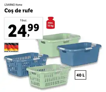 Lidl LIVARNO Home Coş de rufe Ofertă
