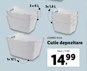 Lidl LIVARNO Home Cutie depozitare Ofertă